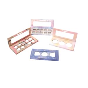 Custom Eco-Friendly Recyclable <b>Waterproof</b> Rigid Cosmetic Palettes Handle Rectangle Magnetic Closure Art Paper UV Four-Color - Product Image 3