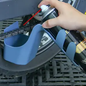 Boîte universelle de stockage d'huile de <span class=keywords><strong>nettoyage</strong></span> de chaîne de moto de vélo Empêcher la boîte à outils de stockage d'huile de vélo de moto - Product Image 4