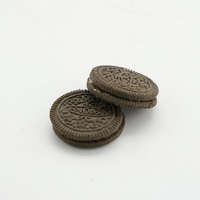 Haute énergie délicieux biscuits croustillants chocolat vanille crémeux Sandwich biscuits cacao Sandwich biscuits goût sucré boîte emballée