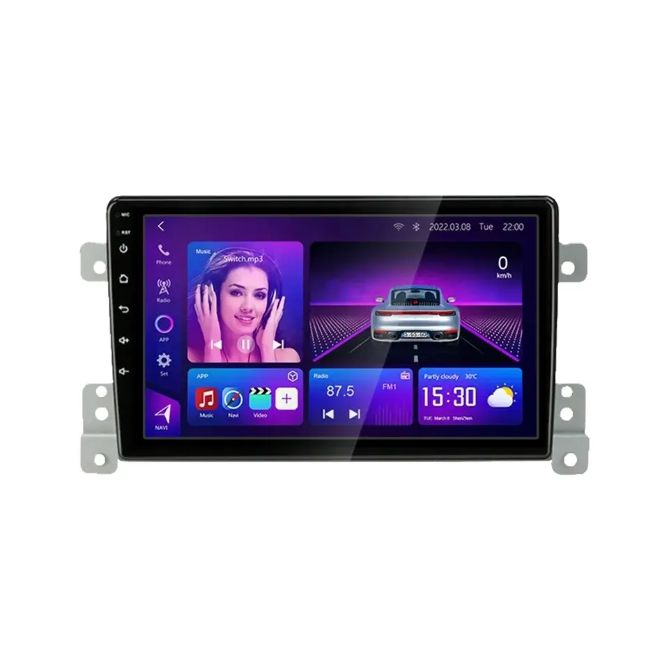 Kirinavi WC-SV7056 Android 10 Auto Voor Suzuki Grand Vitara 2005 2011 Auto Dvd Gps Navigatiesysteem 9 Inch Touch Screen Dvd-Speler