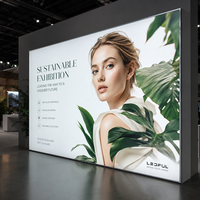 Bannière en tissu rétroéclairée SEG personnalisée pour boîte lumineuse publicitaire LED sans cadre