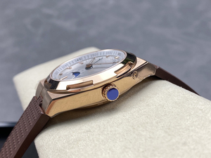High End Luxury Men's 41MM Blue Crystal Mirror Business <b>Watch</b> Movement Mechanical Stainless Steel 22mm Wide Pointer Dial - Product Image 2