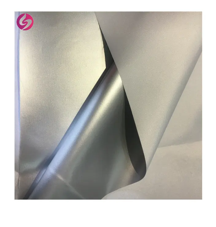 High Quality 100% Polyester Flame Retardant Waterproof Silver PU Coating 210D Oxford Fabric For Tent