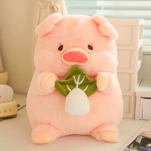 Bonito <span class=keywords><strong>cerdo</strong></span> de peluche de dibujos animados con comida, juguetes de muñeca, hamburguesa rellena personalizada, almohada de <span class=keywords><strong>cerdo</strong></span> de repollo, juguete creativo de <span class=keywords><strong>cerdo</strong></span> de peluche, regalos para niños - Product Image 5