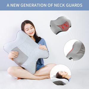 Almohada <span class=keywords><strong>Cervical</strong></span> de Espuma Viscoelástica Médica, Ergonómica, Shiatsu, Ortopédica, Portátil, para Aliviar el Estrés del Cuello, Masajeador para Dormir - Product Image 5
