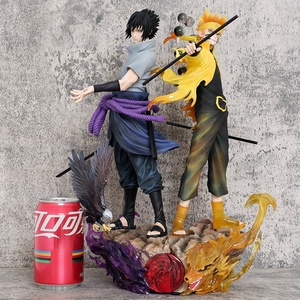 Nouvelles Figurines PVC Anime Ninja Résonance des Trois Ninjas Vente en Gros et Dropshipping avec Uzumaki Naruto et Uchiha Sasuke - Product Image 4