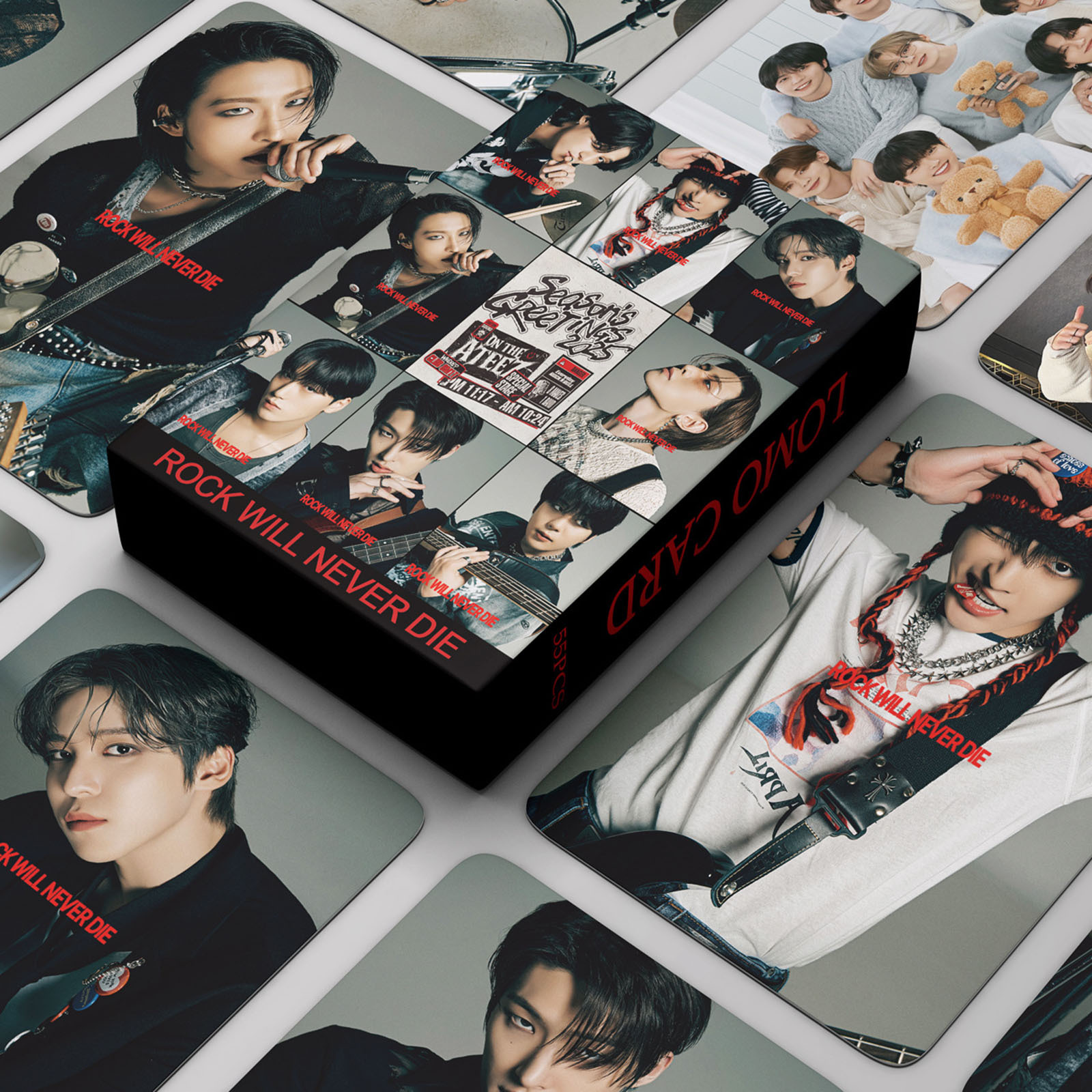 KPOP Lomo Cards - ATEEZ ROCK WILL NEVER DIE Fans Collection