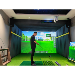 Simulador de Práctica de Golf de Realidad Virtual para Interiores, Multijugador, Centro Comercial, Equipo Deportivo de Ocio, Pantalla de Proyección - Product Image 1