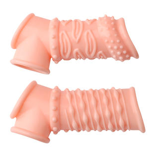 Penis Extender Kondom Cock Sleeve Penis Delay Ring - Product Image 4