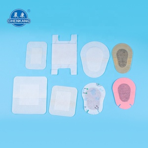 Kualitas tinggi Hypoallergenic Ce steril medis bedah perekat Non Woven luka berpakaian