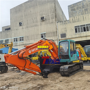 Excavatrice sur pneus Hitachi EX120-3 EX200 d'occasion, fabriquée au Japon, avec moteur Changchai haute performance et pompe hydraulique Nabtesco. - Product Image 4