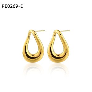 Amy Amy Fashion <b>Stud</b> Earrings Water Drop Shape <b>Silver</b> Plated For Women Classic Jewelry Gift PE0269 - Product Image 2