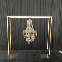 Candélabres de mariage en métal, chandeliers de mariage, centres de table, bougeoirs pour la décoration d'événements de mariage
