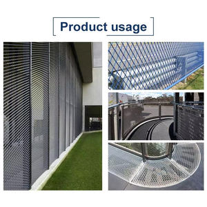 Grillage métallique expansé en aluminium, grillage expansé en fer galvanisé pour la protection des gouttières, clôture en treillis métallique - Product Image 5