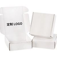 Vente en gros de boîtes aux lettres en carton ondulé blanc Grande boîte aux lettres personnalisée