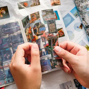 Realizza Album di adesivi in carta personalizzati Album tascabile riutilizzabile impermeabile