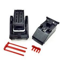 Connecteur d'accessoire mâle-femelle noir entièrement blindé AMP Original Automotive TE 2050036-4 2050009-2 2050011-2 2050013-2