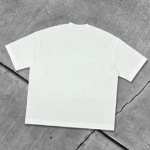 T-shirts amples en coton blanc de qualité supérieure pour l'été – Fabricant de T-shirts personnalisés surdimensionnés et vierges en coton épais - Product Image 2
