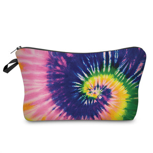Bolsa <span class=keywords><strong>de</strong></span> Maquillaje con Estampado <span class=keywords><strong>de</strong></span> Mariposas en Acuarela para Mujer, Bolsa <span class=keywords><strong>de</strong></span> Maquillaje <span class=keywords><strong>de</strong></span> Lona y Poliéster con Estampado Personalizado, Bolsa <span class=keywords><strong>de</strong></span> Cosméticos con Estética Floral Retro - Product Image 1