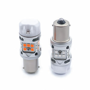 Lámpara de ancho de cúpula automotriz, luz de freno Switchback de estacionamiento, Bombilla Dc 12V 1156 BA15S P21W, Led inverso BAU15S PY21W Canbus Led T20 - Product Image 5