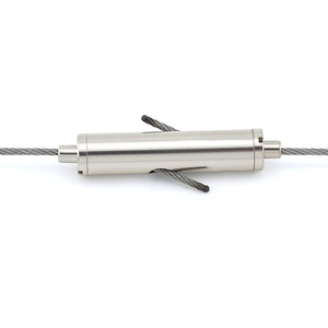 Pince à câble en aluminium réglable 2 voies OEM pour systèmes de suspension de luminaires et présentoirs suspendus au plafond - Product Image 3