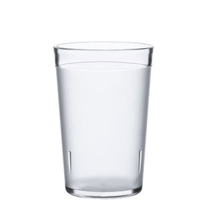 Tazas de té de hielo de plástico Juice HighBall Tumbler Ámbar BPA Free Tritan SAN Acrílico Stack Frosted Cup - Product Image 2