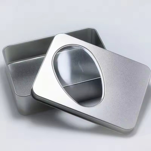 Wholesale Custom Printed Recyclable Metal <b>Tin</b> Box with Embossing Food Grade Gift Packaging for <b>Chocolate</b> Candy USB Toy & Logo - Product Image 5