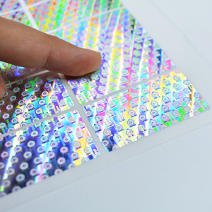 Tem nhãn hologram hình chữ nhật bảo mật, nhãn hologram tùy chỉnh 3D 2D - Product Image 2