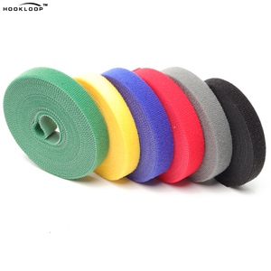 Aangepaste Herbruikbare Kabelbindende Haak En Lus Elastische Zelfklevende Multifunctionele Haak En Lusband - Product Image 4