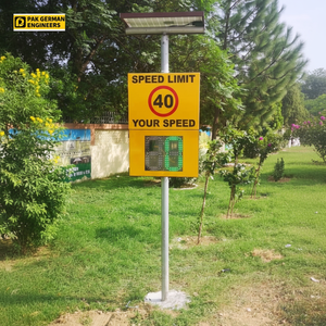 Señal de Velocidad con Radar LED |   Detector y Pantalla de Velocidad de Vehículos para Control de Tráfico - Product Image 1