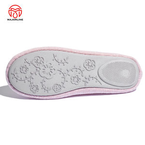Pantofole da donna in Memory Foam a maglia scarpe carine per la casa con pantofole da camera da letto per balletto Sole - Product Image 3