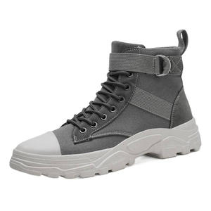 Zapatos de cuero casuales de plataforma baja y puntera ancha para hombre - Calzado retro de moda y estilo británico cómodo y a la última - Product Image 5