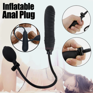 Vibrador Inflable para Punto G/Anal, con Conexión, Resistente al Agua IPX5, Sin Látex, Sensación Realista, Juguete para Adultos - Product Image 5