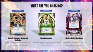 [100% Original, Tiendas Oficiales] 25-26 Chrome NBA Cosmic Basketball Hobby Basketball Star Collection TCG Trading Card - Product Image 4