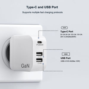 อะแดปเตอร์ชาร์จเร็ว65วัตต์ USB C PPS PD สำหรับ <span class=keywords><strong>iPhone</strong></span> และ MacBook Pro - Product Image 4