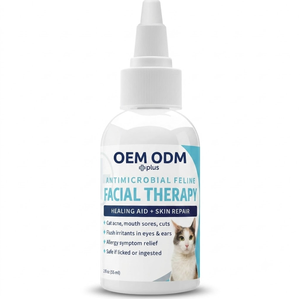 Gotas Faciales para Gatos con 0.2% de MicroSilver BG y 1% API para Acné, Problemas de Oídos y Ojos en Gatos - Seguro para Gatos y Perros - Product Image 2