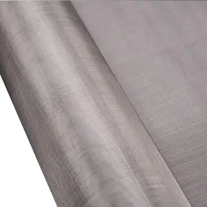 SS321 304 201 Stainless Steel Woven Square Mesh Netting / Filtration Metal Cloth