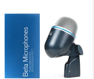 Micrófono Dinámico Supercardioide <span class=keywords><strong>SHURE</strong></span> BETA 52A de Baja Frecuencia para Instrumentos, Profesional para Presentaciones en Escenario, Grabación en Estudio, Metálico - Product Image 2