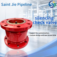 Clapet anti-retour manuel silencieux industriel à faible vibration et réduction du bruit, 1 port, pour protection contre le reflux dans les conduites d'eau