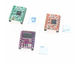 Controlador de <span class=keywords><strong>motor</strong></span> paso a paso Reprap A4988 Módulo de <span class=keywords><strong>motor</strong></span> verde con disipador de calor de aluminio rojo - Product Image 4