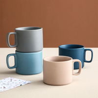 Tasse chauffante à constante, rose mat, avec base électrique, pour le café, avec plateau chauffant, en céramique, pour macaron, offre spéciale