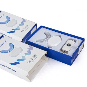 Kit Sbiancante per Denti Personalizzato OEM 2025 con Logo Privato, Gel Sbiancante Professionale con Luce LED Rossa e Blu, Gusto Menta, Senza Perossido - Product Image 2