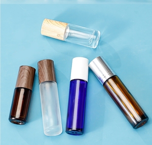 Gran oferta de vidrio grueso, 5ml, 10ml, <span class=keywords><strong>botella</strong></span> de Perfume Rollon, rollo en <span class=keywords><strong>botella</strong></span> de Perfume azul <span class=keywords><strong>verde</strong></span>, <span class=keywords><strong>botella</strong></span> de rodillo de 10ml con tapa de aluminio - Product Image 5