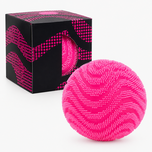 Balle sensorielle texturée <span class=keywords><strong>rose</strong></span> anti-stress à picots, <span class=keywords><strong>jouet</strong></span> direct usine pour enfants autistes, boîte de thérapie - Product Image 3