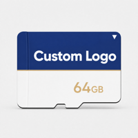 Kartu Memori TF Logo Dapat Disesuaikan 32GB -256GB U3 V30 Kecepatan Tinggi