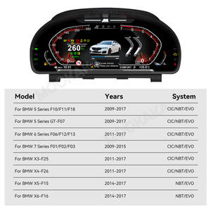 बीएमडब्ल्यू X3-F25 के लिए डिजिटल क्लस्टर 12.<span class=keywords><strong>3</strong></span> इंच X5-F15 X4-F26 X6-F16 2011-2017 एलसीडी डैशबोर्ड कॉकपिट गति 2.0 सेकंड स्टार्टअप - Product Image 2