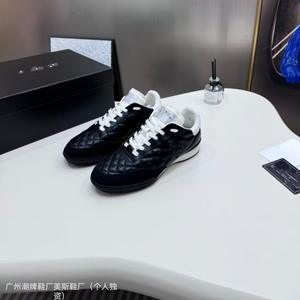 Zapatos de Mujer de Piel Auténtica de Lujo, Suela Plana, Diseño de Rombo, Zapatillas Casuales para Mujer - Product Image 3