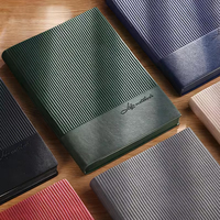 Cahier personnalisé en cuir à couverture souple A5 de haute qualité avec logo Cahier de notes personnalisé pour 5 voyageurs
