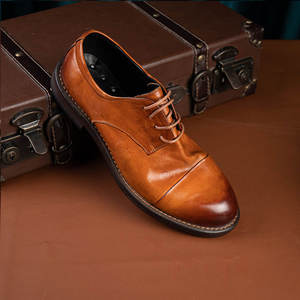 Zapatos de vestir de cuero de alta calidad para hombre, cómodos y elegantes, de plataforma, negros, de marca, casuales, para fiestas y oficina. - Product Image 5