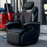 Sièges sport en cuir aéronautique de luxe pour voitures Hiace Vito Alphard avec chauffage, ventilation, massage et design imperméable
